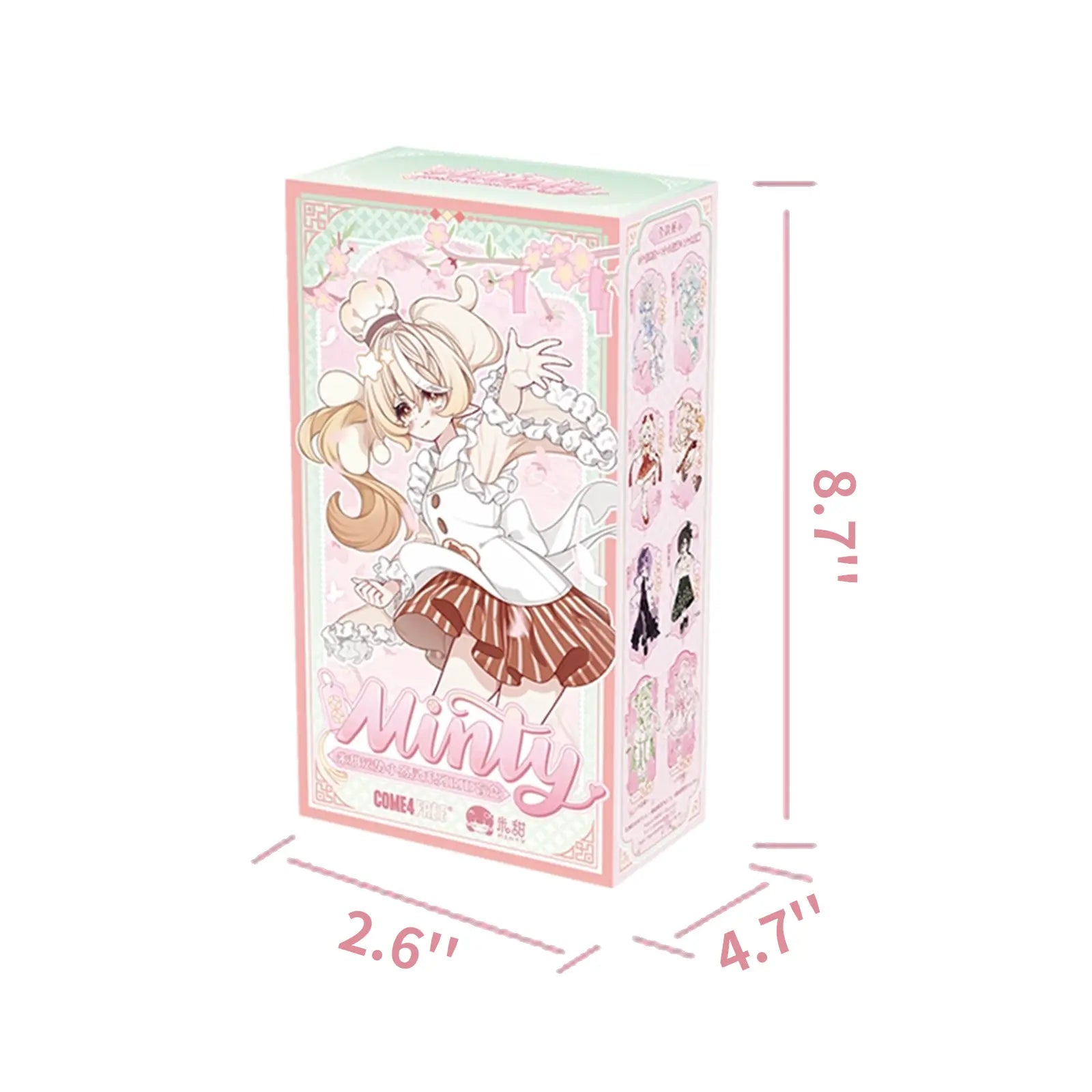 Minty V3 Fortune Sigh Oracle BJD Series Blind Box Figure, Collectible 1/8 Bonnie Ball Jointed Doll, Cute Dress up Doll with Joints, Collection Action Figure for Birthday Christmas