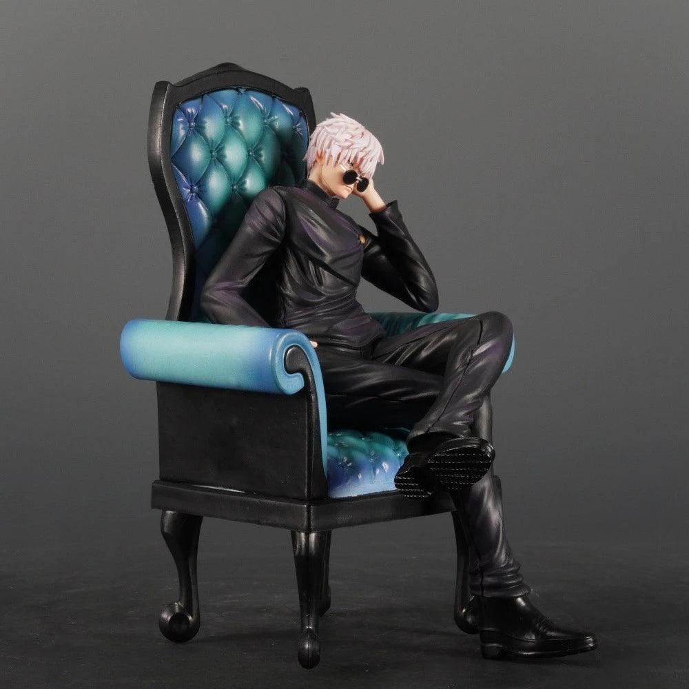 24Cm/9.45In Anime Jujutsu Kaisen Figure Geto Suguru/Gojo Satoru Action Figures Pvc Statue Collection Model Toys Gifts
