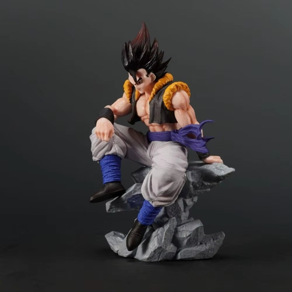 23Cm/9.06In Anime Dragon Ball Figure Gogeta Action Figures Pvc Statue Collection Model Toys Gifts