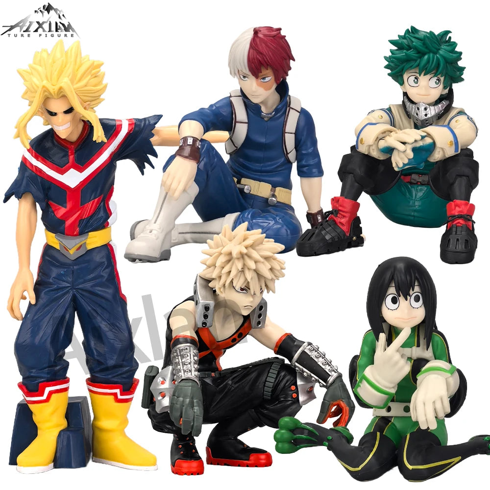 25Cm Anime My Hero Academia Figure PVC Age of Heroes Figurine Deku Action Collectible Model Decorations Doll Toys for Children