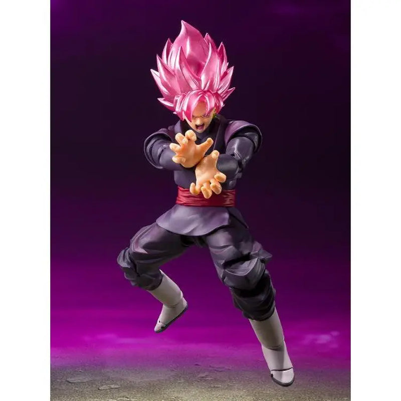 Bandai Tamashii Nations S.H. Figuarts Dragon Ball Super Goku Black Super Saiyan Rose Action Figure