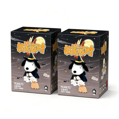 SNOOPY Mischief Party Series Blind Box - Unisex Cute Cartoon Mini Plush, Playful Party Styling, Assorted Designs, Adorable Collectibles, Collectibles Toy, Birthday/Christmas Surprise Gift for Peanuts Fans, Quirky Gifts, Blind Bag Fashion Dolls & Accessori