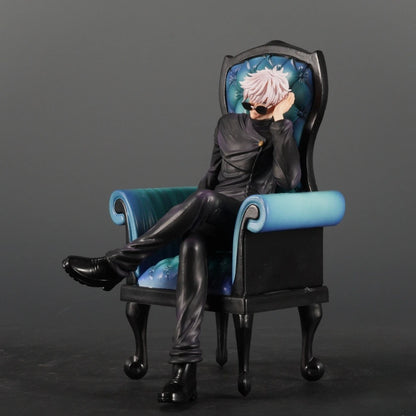 24Cm/9.45In Anime Jujutsu Kaisen Figure Geto Suguru/Gojo Satoru Action Figures Pvc Statue Collection Model Toys Gifts