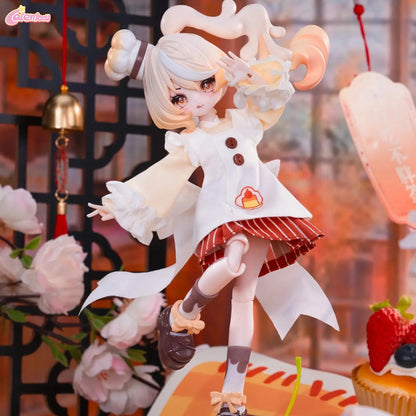 Minty V3 Fortune Sigh Oracle BJD Series Blind Box Figure, Collectible 1/8 Bonnie Ball Jointed Doll, Cute Dress up Doll with Joints, Collection Action Figure for Birthday Christmas