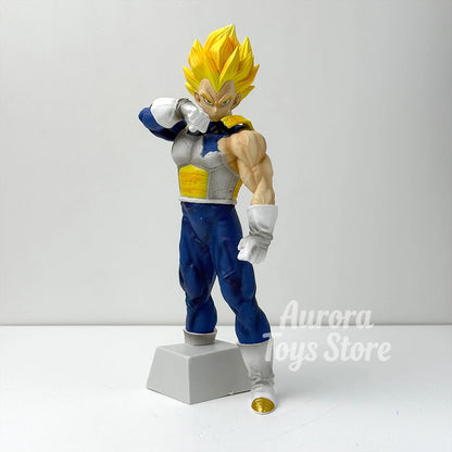 25Cm/9.84In Anime Dragon Ball Z Figure Vegeta Action Figures Pvc Collection Model Toys for Gifts