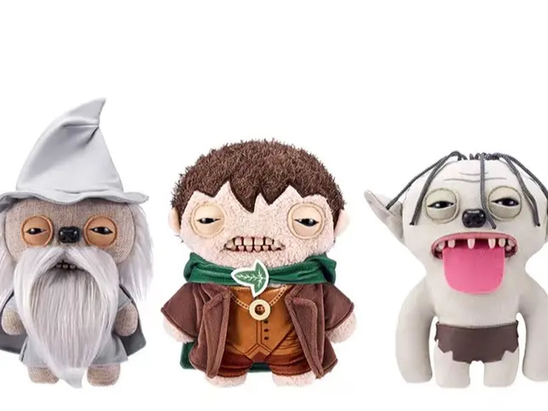 Fuggler Lord of the Rings Plush Gollum,Frodo,Gandalf Collectible Plushie