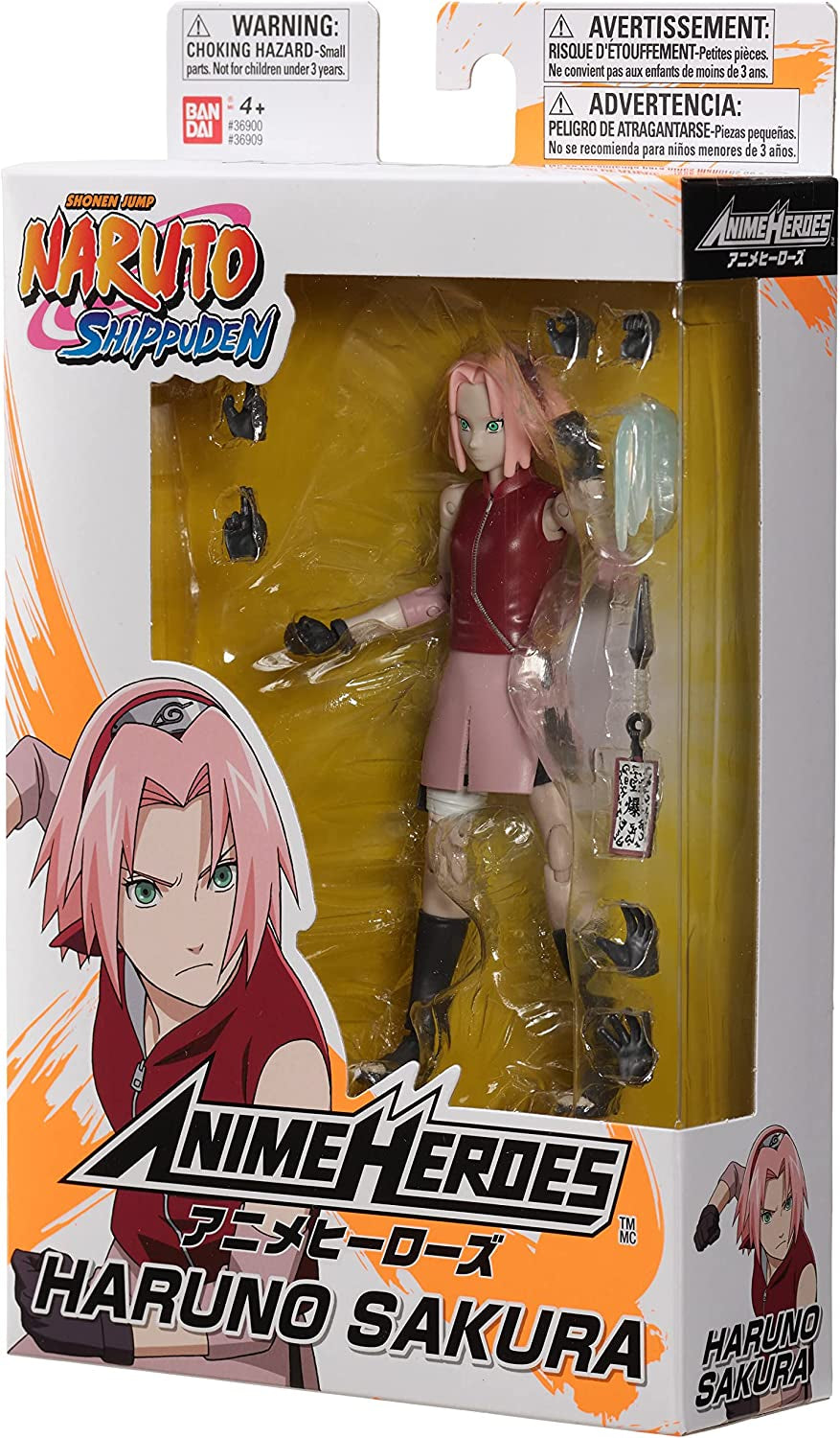 - Naruto Shippuden - Haruno Sakura Action Figure | Naruto Shippuden 6 Inch Action Figure  - Sakura
