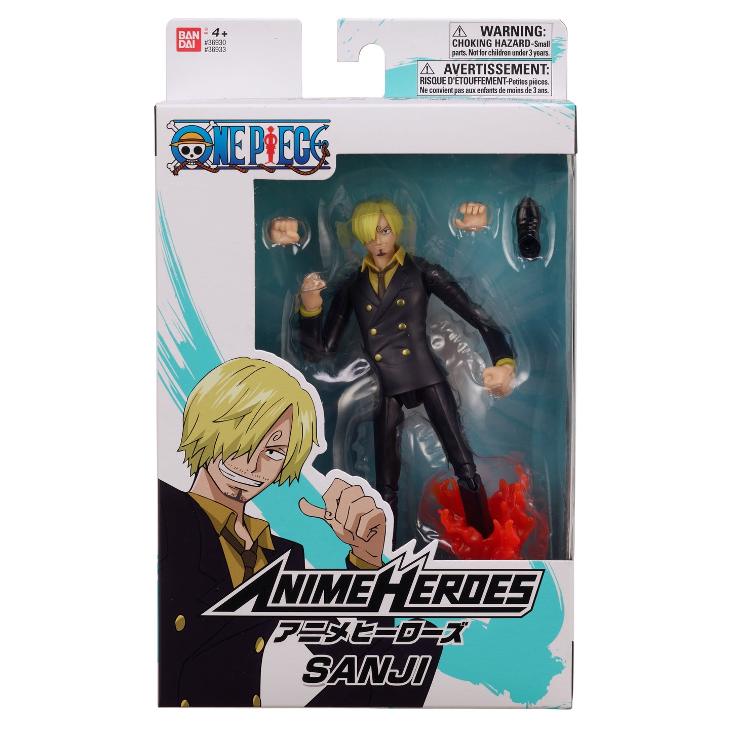 - One Piece - Sanji, 6.5" Action Figure