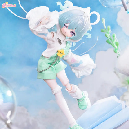 Minty V3 Fortune Sigh Oracle BJD Series Blind Box Figure, Collectible 1/8 Bonnie Ball Jointed Doll, Cute Dress up Doll with Joints, Collection Action Figure for Birthday Christmas