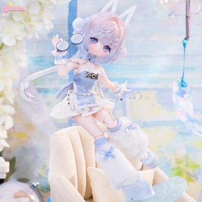 Minty V3 Fortune Sigh Oracle BJD Series Blind Box Figure, Collectible 1/8 Bonnie Ball Jointed Doll, Cute Dress up Doll with Joints, Collection Action Figure for Birthday Christmas