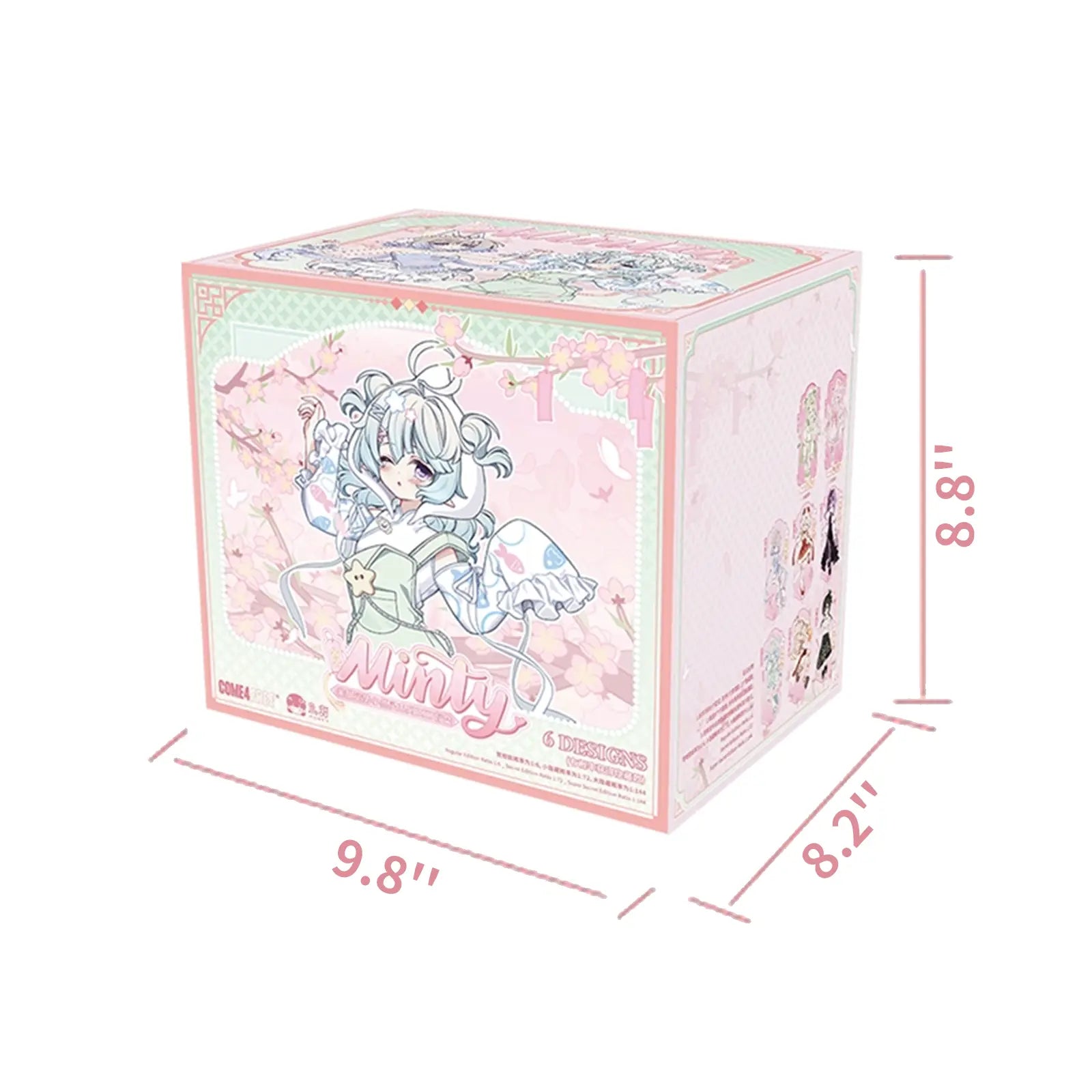 Minty V3 Fortune Sigh Oracle BJD Series Blind Box Figure, Collectible 1/8 Bonnie Ball Jointed Doll, Cute Dress up Doll with Joints, Collection Action Figure for Birthday Christmas