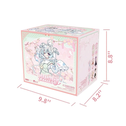 Minty V3 Fortune Sigh Oracle BJD Series Blind Box Figure, Collectible 1/8 Bonnie Ball Jointed Doll, Cute Dress up Doll with Joints, Collection Action Figure for Birthday Christmas