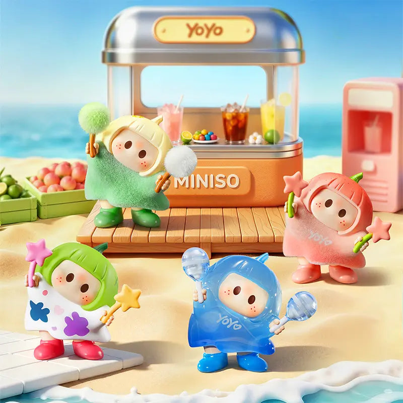 YOYO Cute Tilt Head S2 Icon Box Figure Blind Box, Kawaii Collectible Toy for Desk Decor, Room Decor, Unboxing & Gift Idea