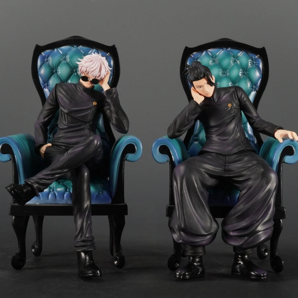 24Cm/9.45In Anime Jujutsu Kaisen Figure Geto Suguru/Gojo Satoru Action Figures Pvc Statue Collection Model Toys Gifts