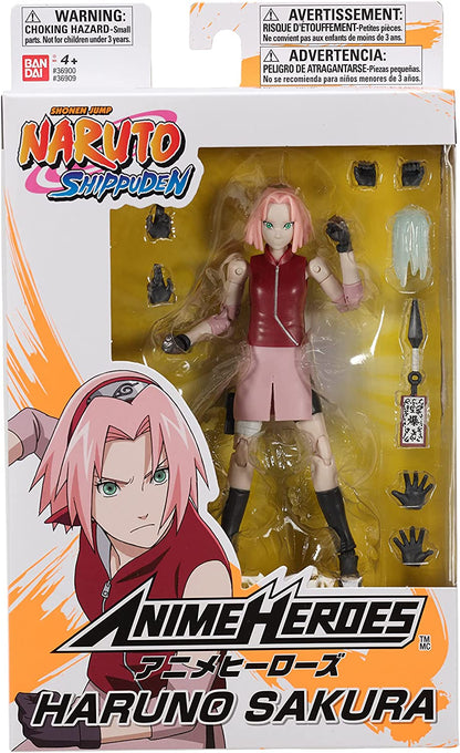 - Naruto Shippuden - Haruno Sakura Action Figure | Naruto Shippuden 6 Inch Action Figure  - Sakura