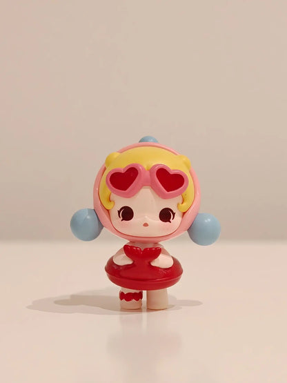 POP BEAN Island Vacation Blind Box Mini Collectible Figures