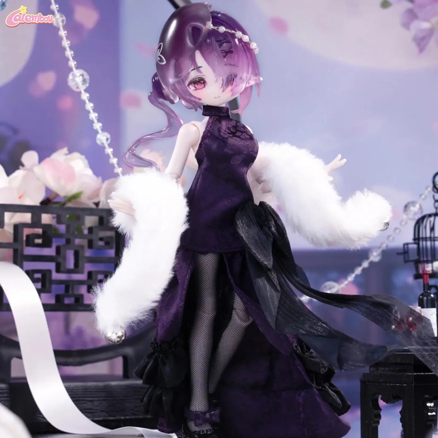 Minty V3 Fortune Sigh Oracle BJD Series Blind Box Figure, Collectible 1/8 Bonnie Ball Jointed Doll, Cute Dress up Doll with Joints, Collection Action Figure for Birthday Christmas