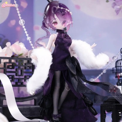 Minty V3 Fortune Sigh Oracle BJD Series Blind Box Figure, Collectible 1/8 Bonnie Ball Jointed Doll, Cute Dress up Doll with Joints, Collection Action Figure for Birthday Christmas