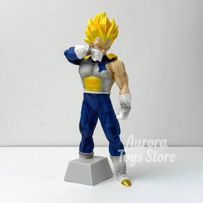 25Cm/9.84In Anime Dragon Ball Z Figure Vegeta Action Figures Pvc Collection Model Toys for Gifts