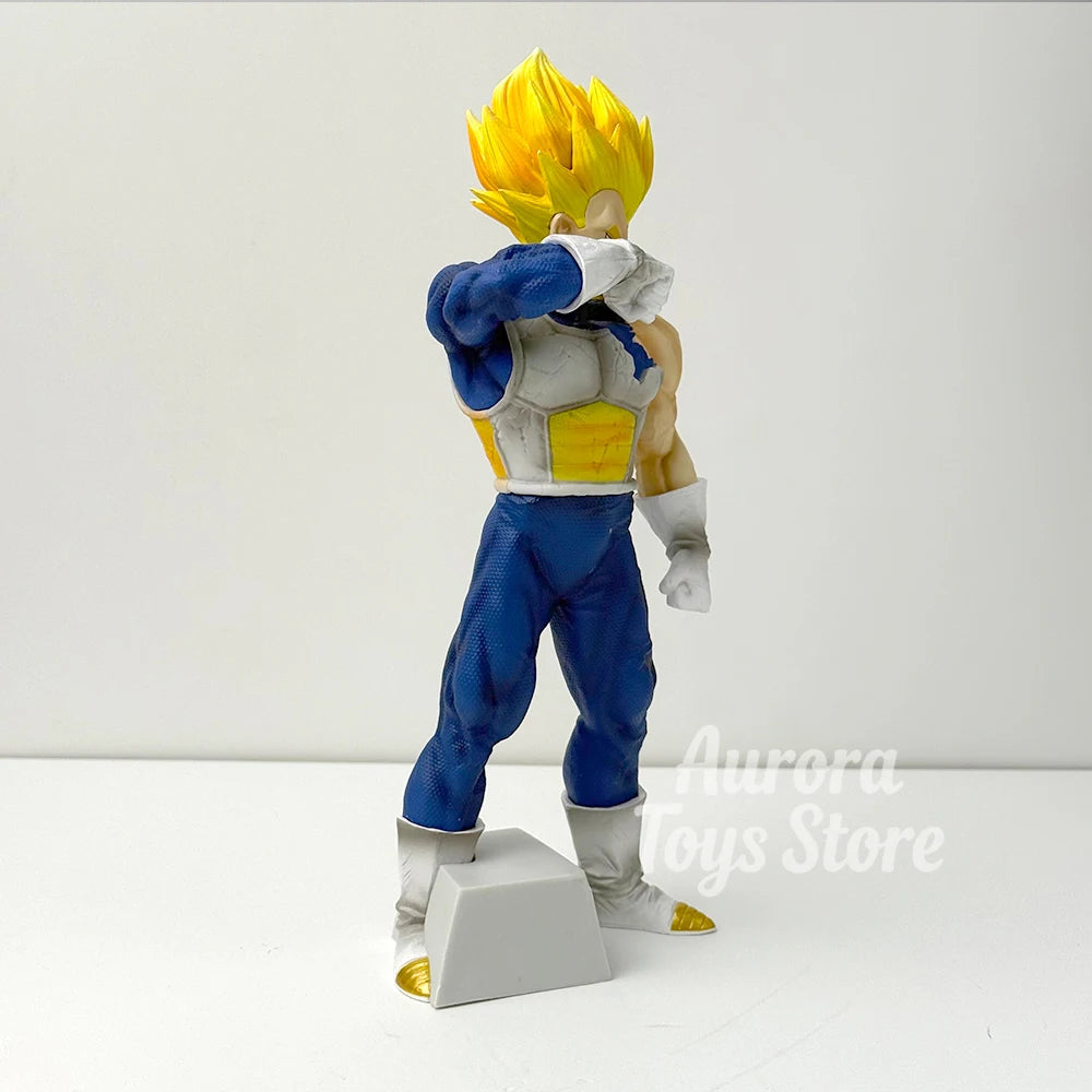 25Cm/9.84In Anime Dragon Ball Z Figure Vegeta Action Figures Pvc Collection Model Toys for Gifts