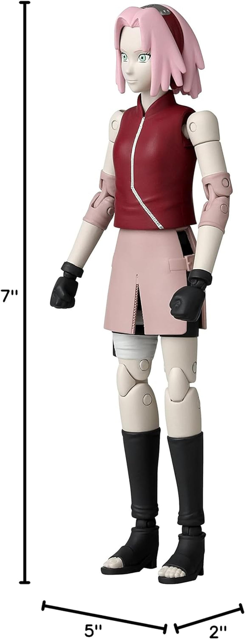 - Naruto Shippuden - Haruno Sakura Action Figure | Naruto Shippuden 6 Inch Action Figure  - Sakura