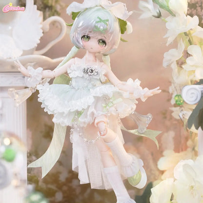 Minty V3 Fortune Sigh Oracle BJD Series Blind Box Figure, Collectible 1/8 Bonnie Ball Jointed Doll, Cute Dress up Doll with Joints, Collection Action Figure for Birthday Christmas