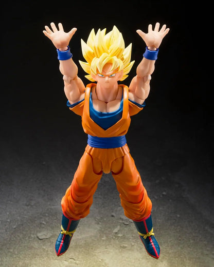 TAMASHII NATIONS - Dragon Ball Z - Super Saiyan Son Goku (The Games Begin) S.H.Figuarts Action Figure