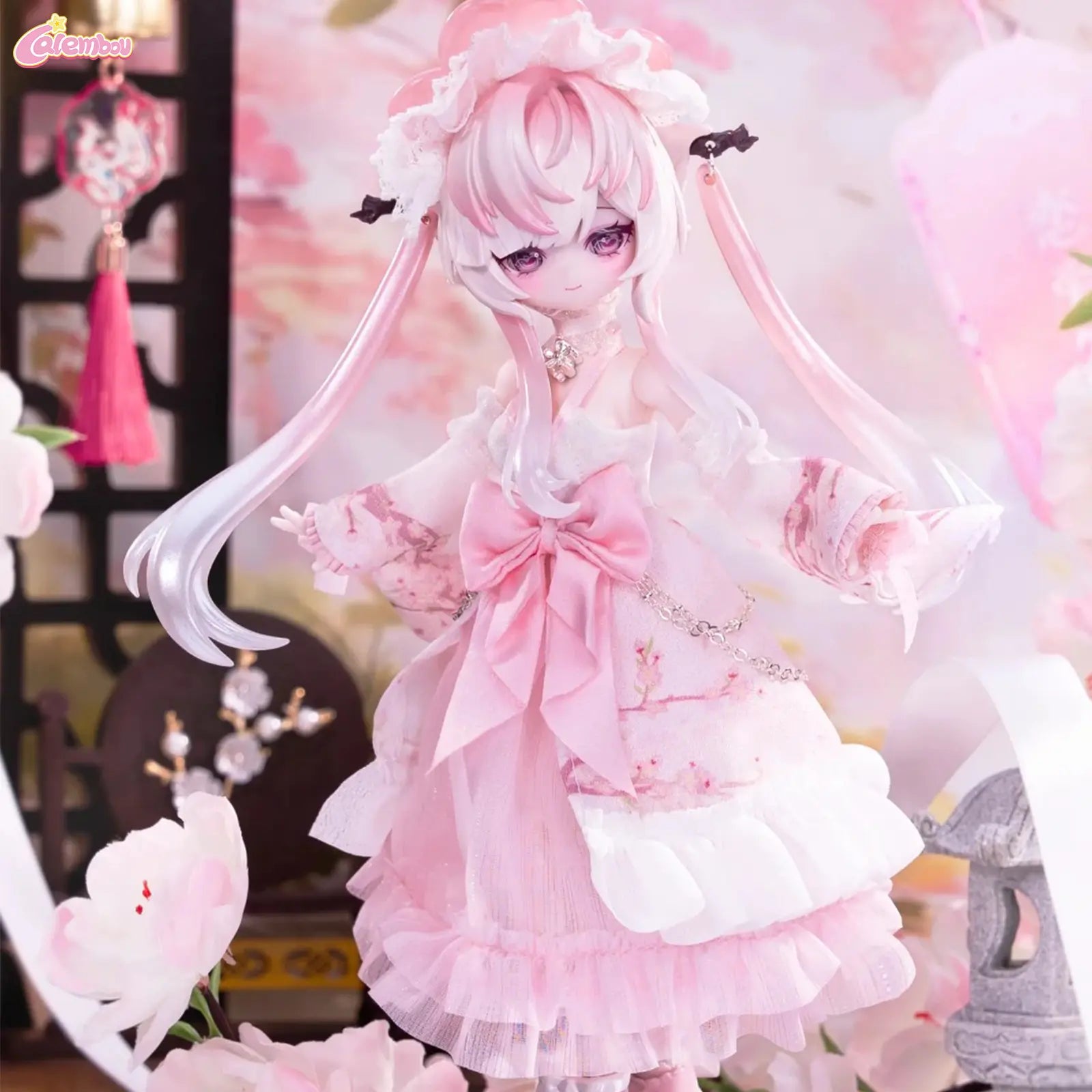 Minty V3 Fortune Sigh Oracle BJD Series Blind Box Figure, Collectible 1/8 Bonnie Ball Jointed Doll, Cute Dress up Doll with Joints, Collection Action Figure for Birthday Christmas