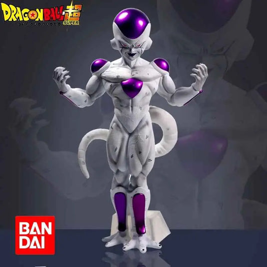 BANDAI Dragon Ball Z Frieza Figure 23CM PVC Anime Figurine Modern Model for Children Christmas Gifts Perfect for Anime Fans