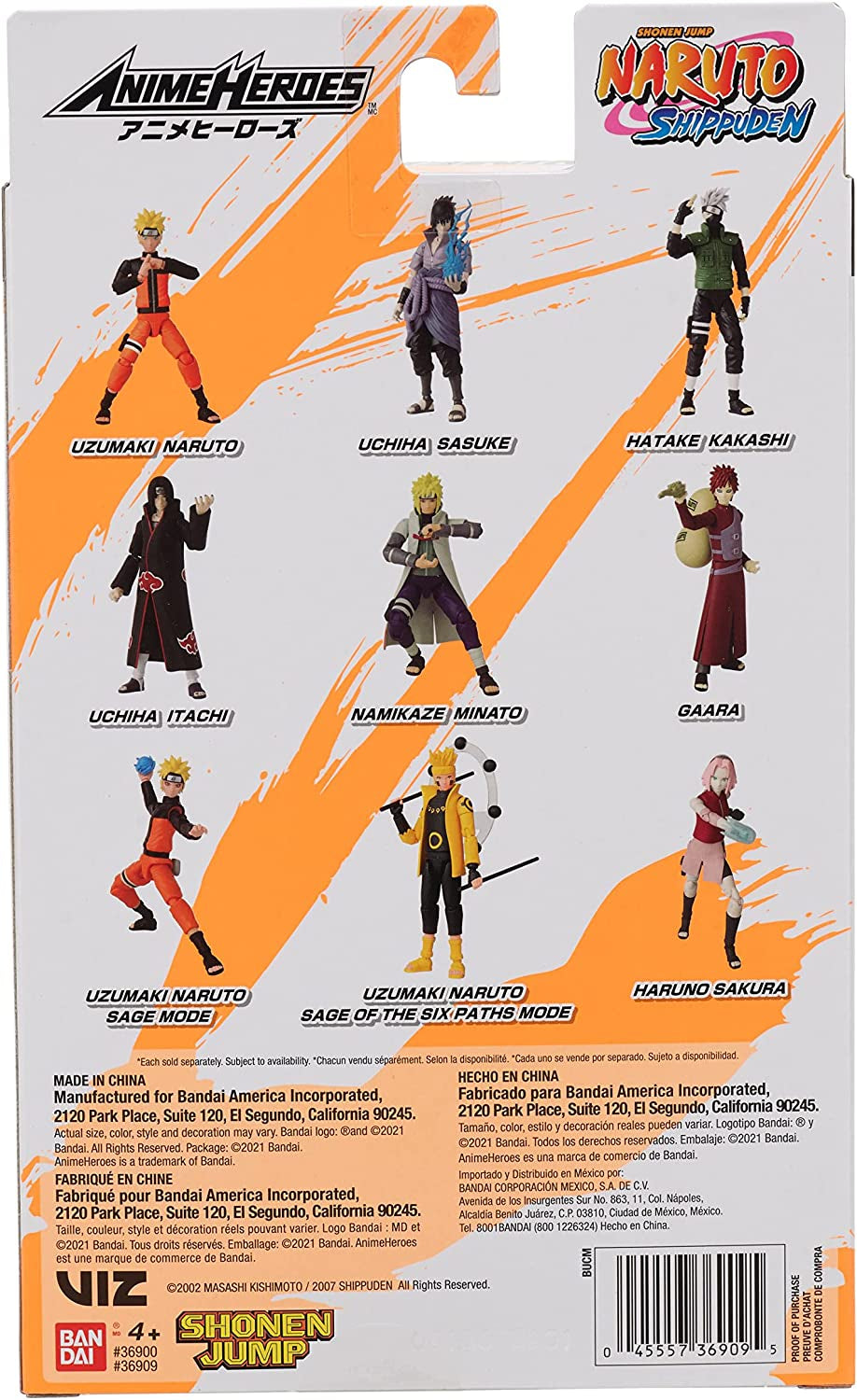 - Naruto Shippuden - Haruno Sakura Action Figure | Naruto Shippuden 6 Inch Action Figure  - Sakura