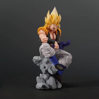 23Cm/9.06In Anime Dragon Ball Figure Gogeta Action Figures Pvc Statue Collection Model Toys Gifts