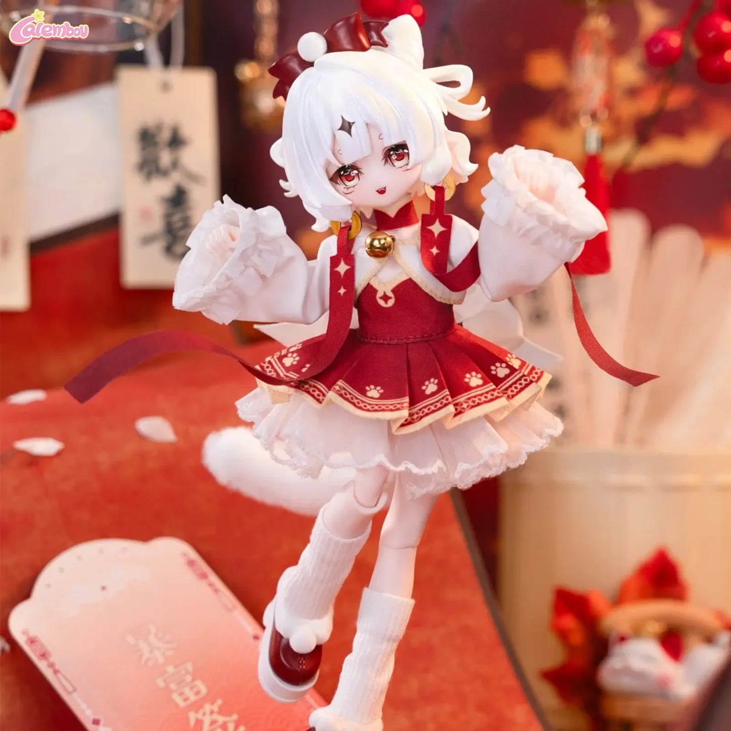 Minty V3 Fortune Sigh Oracle BJD Series Blind Box Figure, Collectible 1/8 Bonnie Ball Jointed Doll, Cute Dress up Doll with Joints, Collection Action Figure for Birthday Christmas