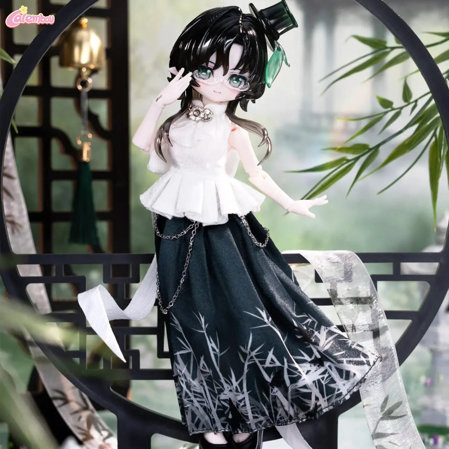 Minty V3 Fortune Sigh Oracle BJD Series Blind Box Figure, Collectible 1/8 Bonnie Ball Jointed Doll, Cute Dress up Doll with Joints, Collection Action Figure for Birthday Christmas
