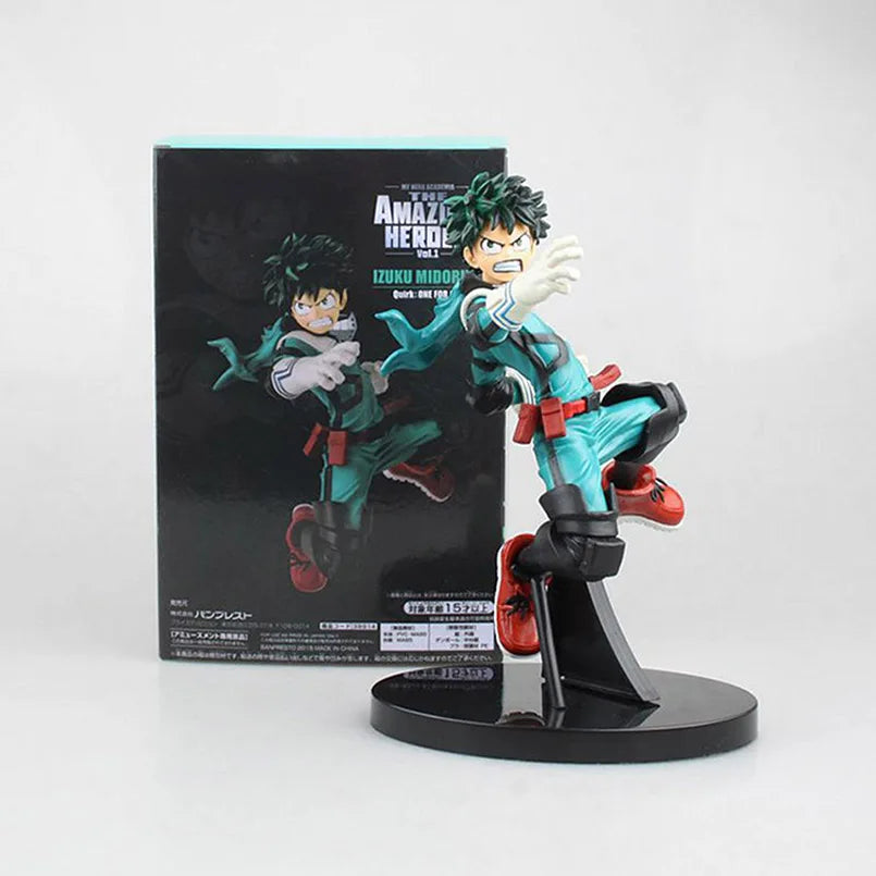 25Cm Anime My Hero Academia Figure PVC Age of Heroes Figurine Deku Action Collectible Model Decorations Doll Toys for Children