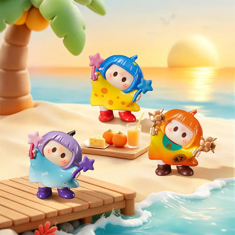 YOYO Cute Tilt Head S2 Icon Box Figure Blind Box, Kawaii Collectible Toy for Desk Decor, Room Decor, Unboxing & Gift Idea