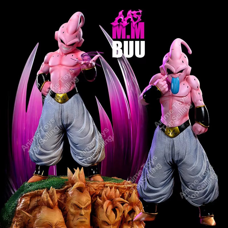 7.48In/19Cm Anime Dragon Ball Figure Majin Buu Figurine PVC Action Figures Collection Model Toys Gifts