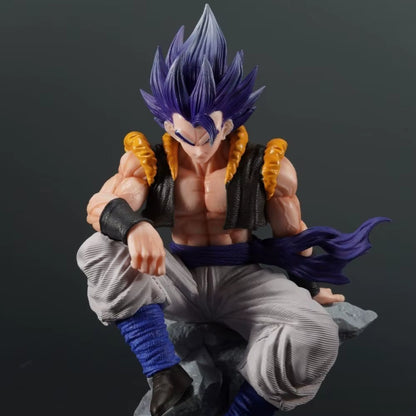 23Cm/9.06In Anime Dragon Ball Figure Gogeta Action Figures Pvc Statue Collection Model Toys Gifts