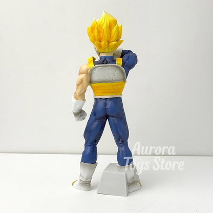 25Cm/9.84In Anime Dragon Ball Z Figure Vegeta Action Figures Pvc Collection Model Toys for Gifts